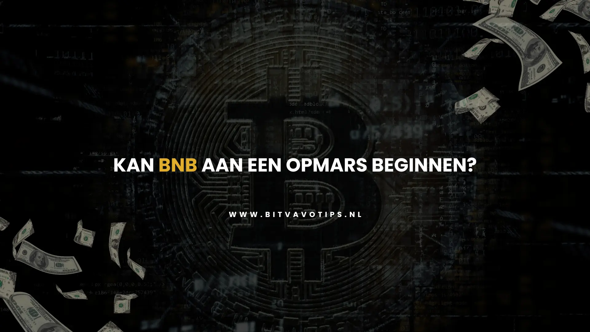 Gaat Binance Coin (BNB) eindelijk weer stijgen?